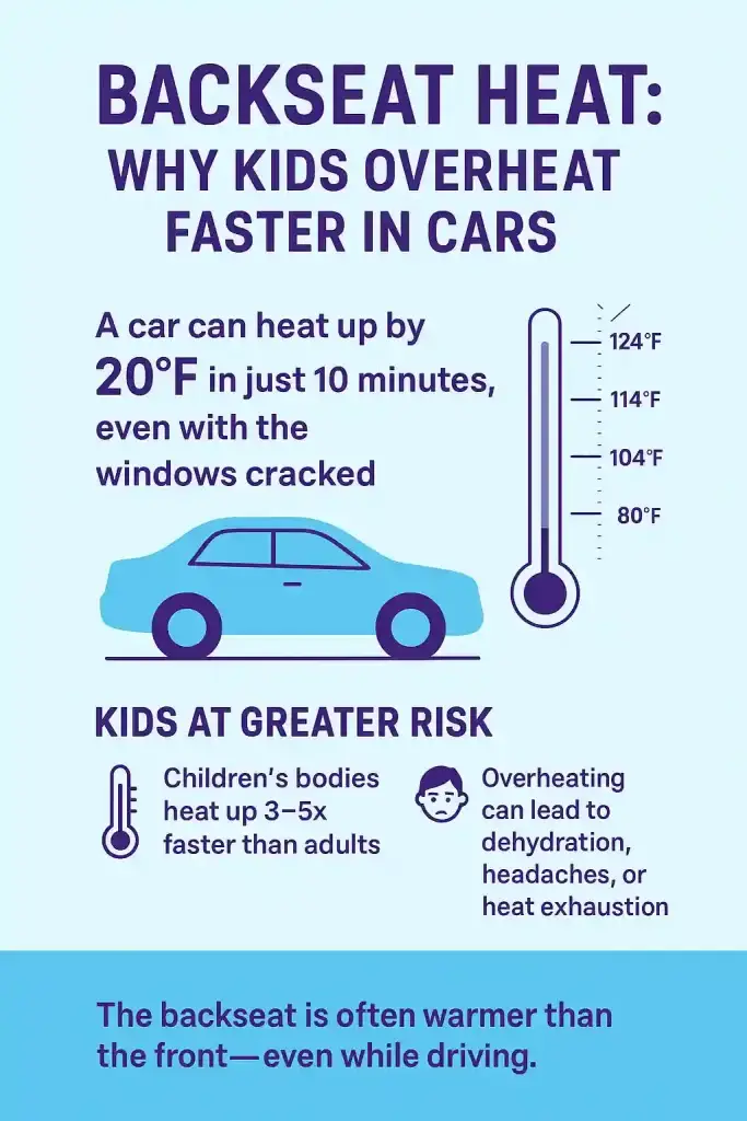 Backseat Heat: car seat comfort Tips